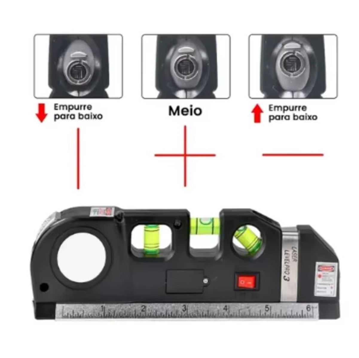 Miniatura 5 de Nivel laser línea de cinta métrica